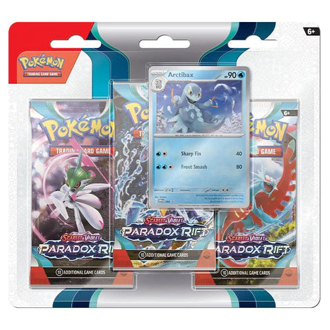 Pokemon - Scarlet & Violet - Paradox Rift - 3 Pack Blister