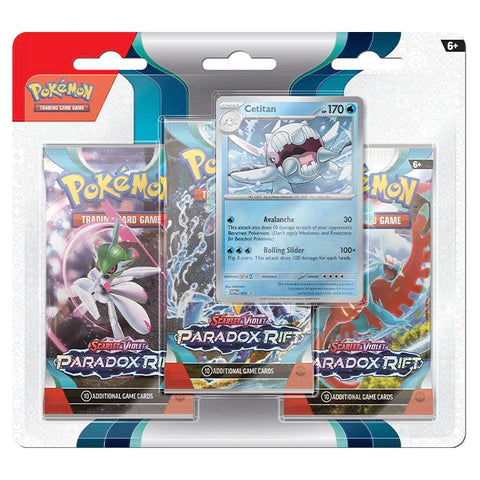 Pokemon - Scarlet & Violet - Paradox Rift - 3 Pack Blister
