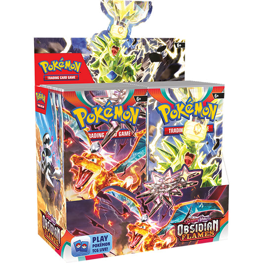 Pokémon TCG: Scarlet & Violet 3 - Obsidian Flames Booster box Release Date: 11/08/2023
