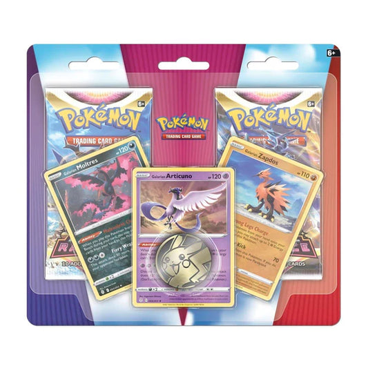 Pokemon Enhanced Blister 2-Pack Moltres, Articuno and Zapdos