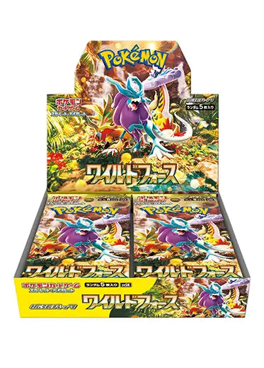Pokemon Wild Force sv5K Japanese Booster Box