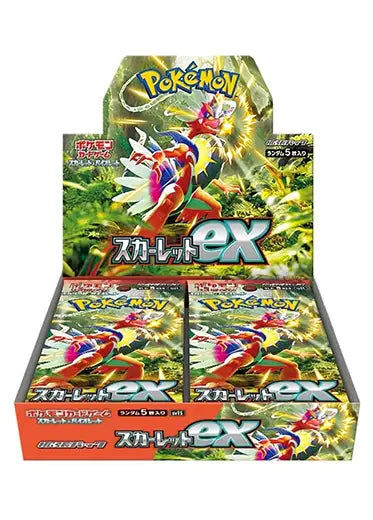 Pokemon Scarlet ex sv1S Japanese Booster Box