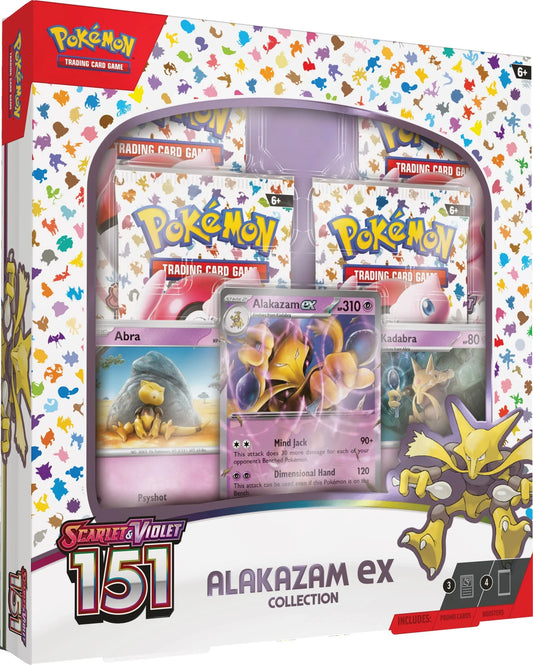 SCARLET & VIOLET 151 - ALAKAZAM EX BOX