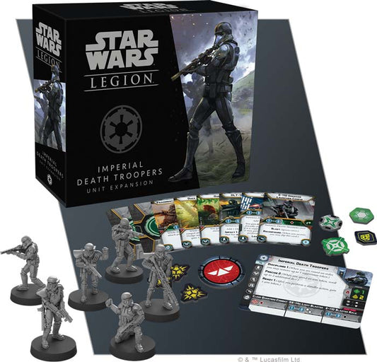 STAR WARS: LEGION – IMPERIAL DEATH TROOPERS UNIT EXPANSION