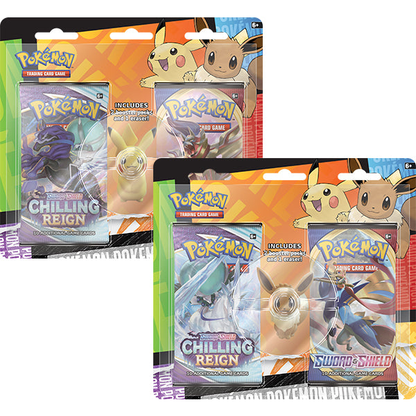 Pokémon TCG: Back to School Eraser Blister