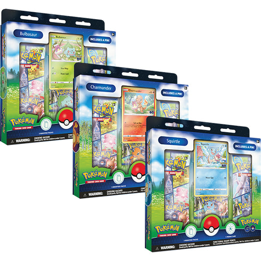 Pokémon TCG: Pokémon GO Pin Box Set of 3