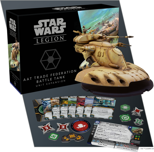STAR WARS: LEGION – AAT TRADE FEDERATION BATTLE TANK UNIT EXPANSION