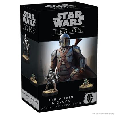 STAR WARS: LEGION – DIN DJARIN & GROGU OPERATIVE EXPANSIONS