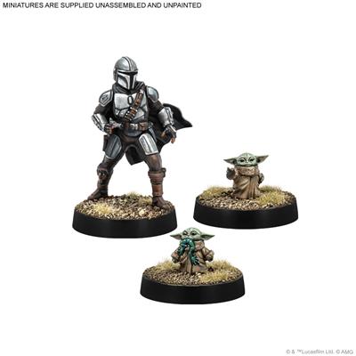 STAR WARS: LEGION – DIN DJARIN & GROGU OPERATIVE EXPANSIONS