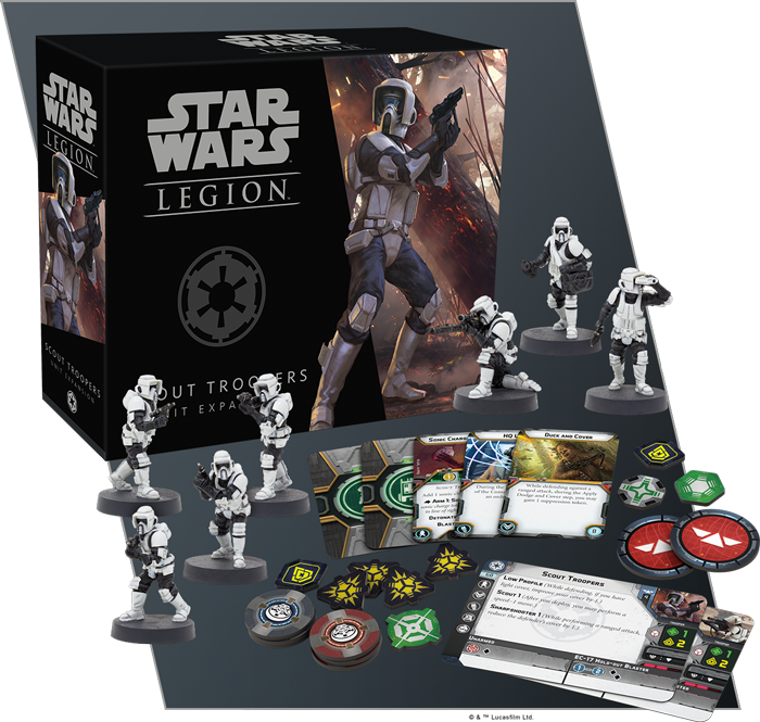 STAR WARS: LEGION – SCOUT TROOPERS UNIT EXPANSION