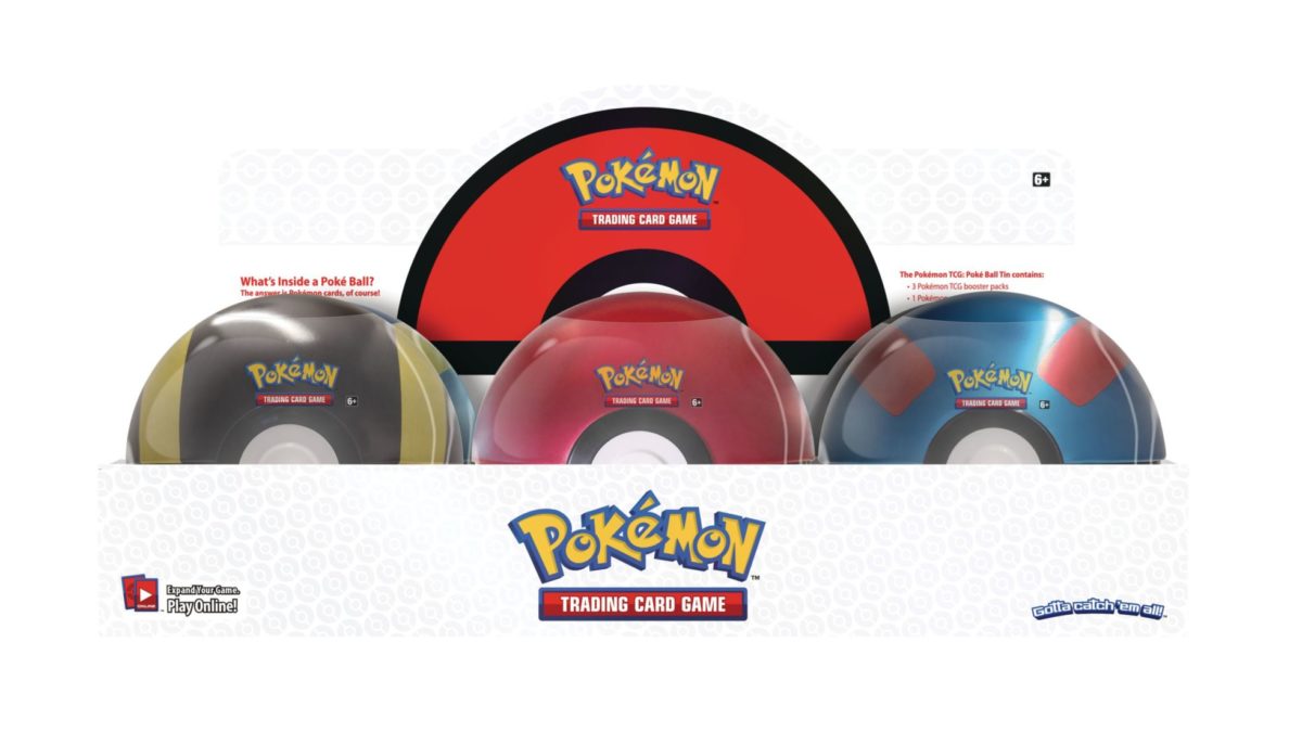 POKEMON TCG: POKE BALL TIN SERIES 8 – ASSORTED (ONE SUPPLIED) Dispatch from 6th May