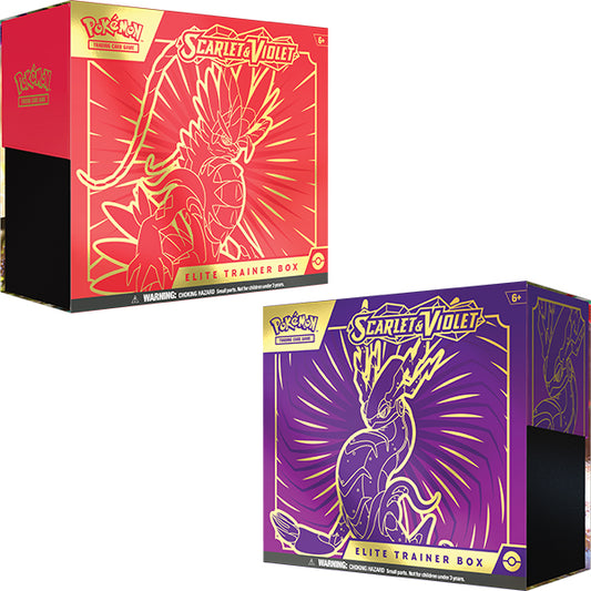 Pokémon TCG: Scarlet & Violet Elite Trainer Box (31st March Release)