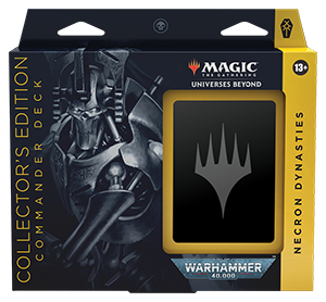Magic: The Gathering - Universes Beyond: Warhammer 40,000 - Commander Deck - Necron Dynasties - Collectors Edition