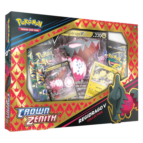 Pokemon TCG: Crown Zenith Regidrago V Collection Box... release date 20/01/23