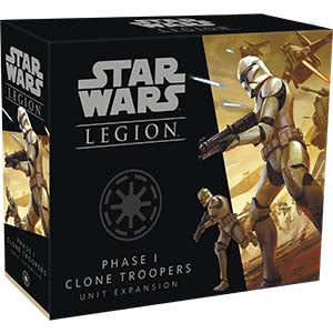 STAR WARS: LEGION – PHASE I CLONE TROOPERS UNIT EXPANSION