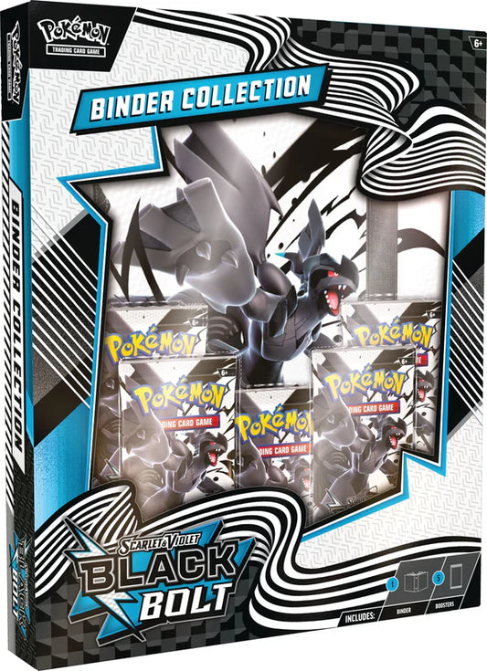 Black Bolt/ White flare Binder collection