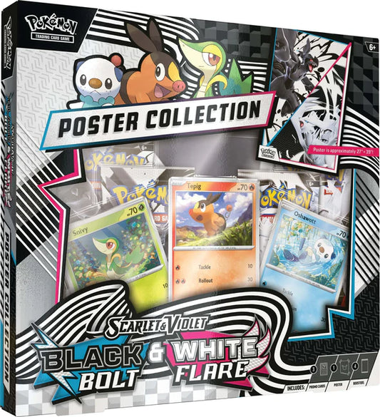 Black Bolt & White Flare - Unova Poster Collection
