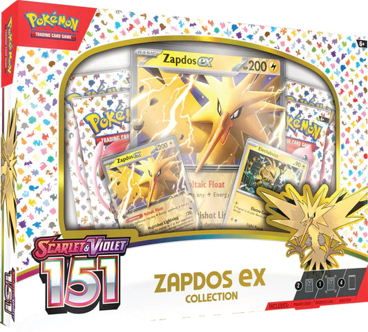 SCARLET & VIOLET 151 - ZAPDOS EX BOX