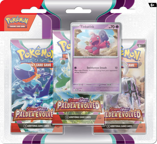 PALDEA EVOLVED - TRIPLE BLISTER