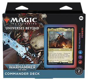 Magic: The Gathering - Universes Beyond: Warhammer 40,000 - Commander Deck - The Ruinous Powers
