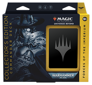 Magic: The Gathering - Universes Beyond: Warhammer 40,000 - Commander Deck - Forces of the Imperium - Collectors Edition