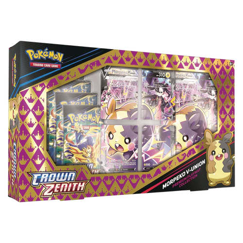 Pokemon TCG: Crown Zenith Premium Playmat Collection - Morpeko V-UNION... release date 14/04/23